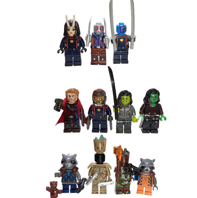 LEG Guardianes de la Galaxia varios 70 (venta por 1 pieza)