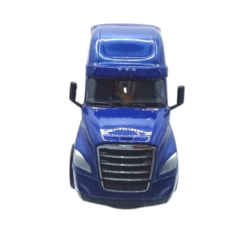 Cabeza de tráiler azul-Mediano