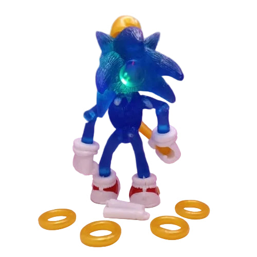 Sonic con bate articulado/ Sonic