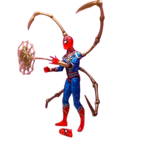 Iron Spider con mascara/ Marvel Héroes