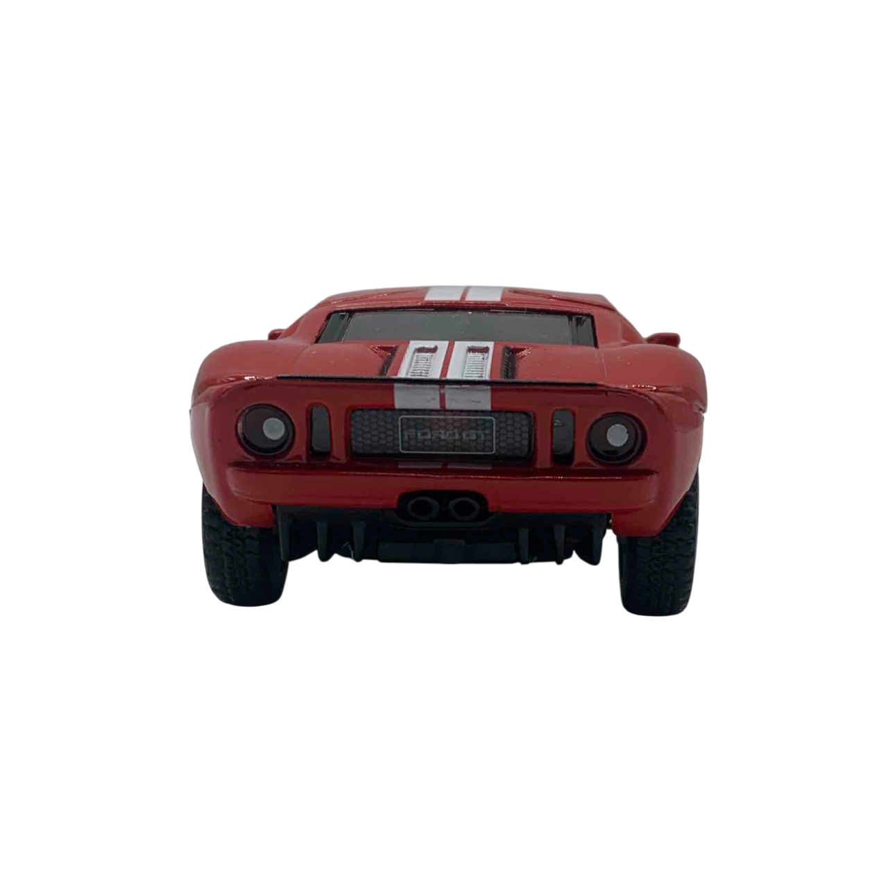 Ford GT Rojo con Rayas Blancas - Mediano