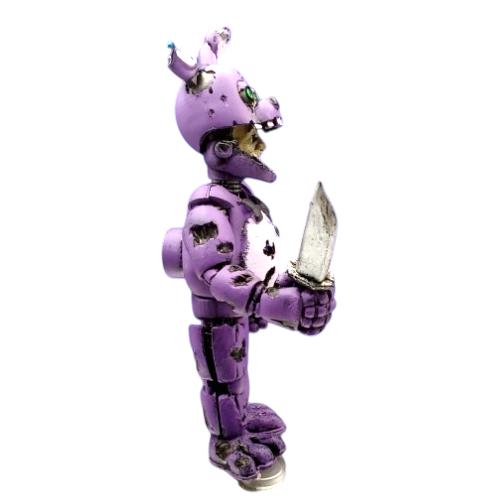 Spring Bonnie morado desarmable/ Five Nights at Freddys