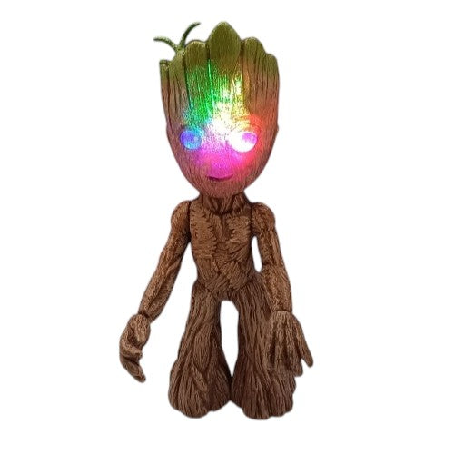Groot baby fino articulado c/luz/ Marvel Héroes