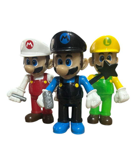 Mario Bros de monedas y trajes de colores/ Mario Bros