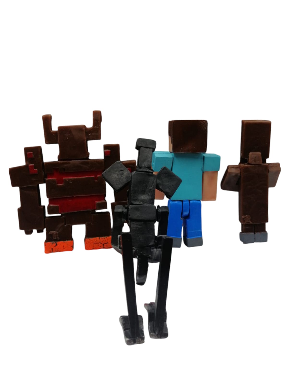 Set Minecraft Aldeano 4 pz M10