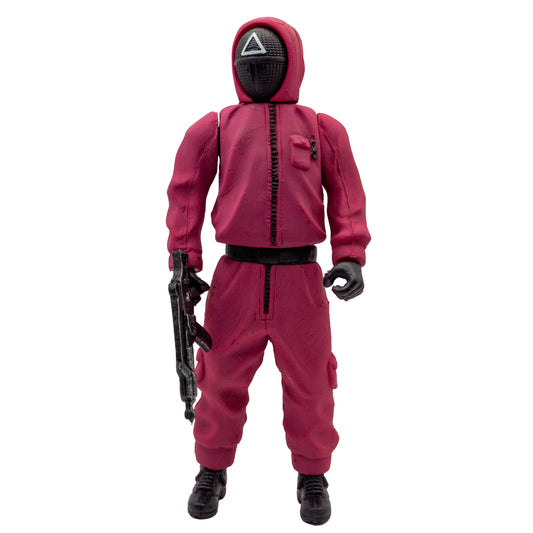 Guardia Triangulo fino/ El Juego del Calamar