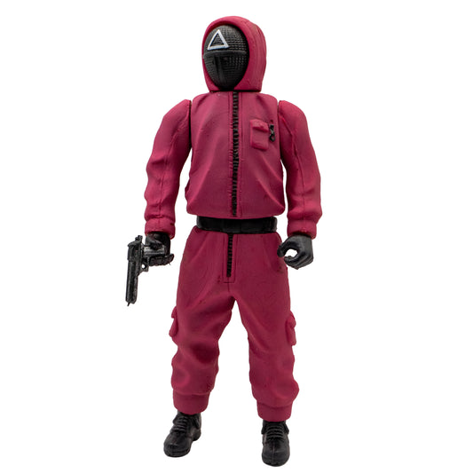 Guardia Triangulo fino/ El Juego del Calamar