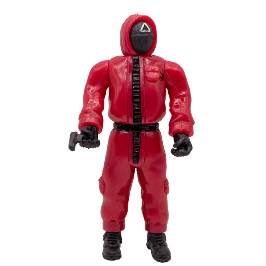 Guardia Triangulo chico/ El Juego del Calamar