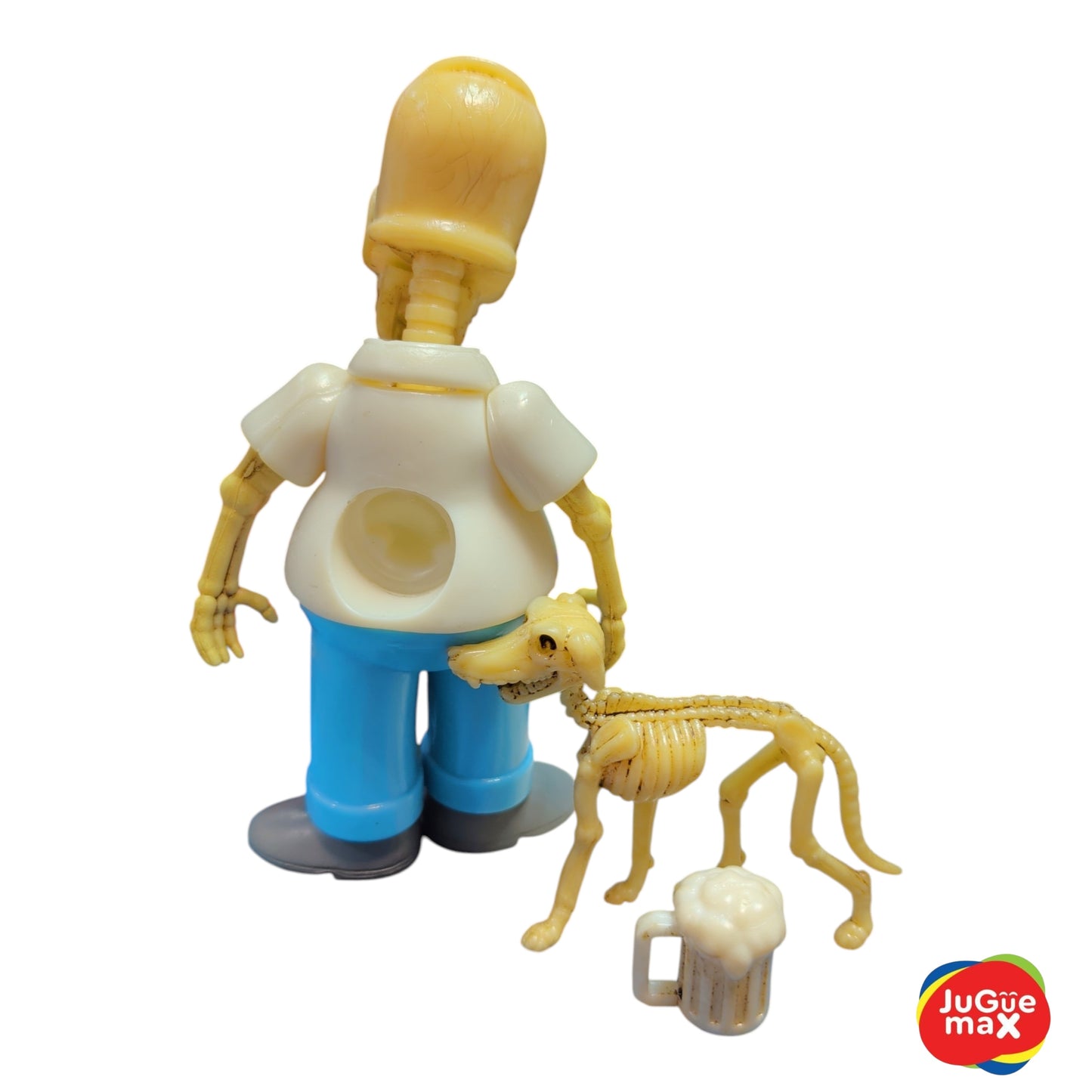 Homero esqueleto M2/ Los Simsomps en parodia