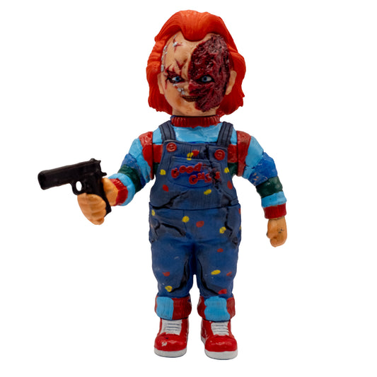 Chucky cara quemada  pequeño/ Chucky