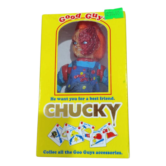Chucky cara quemada chico caja/ Chucky