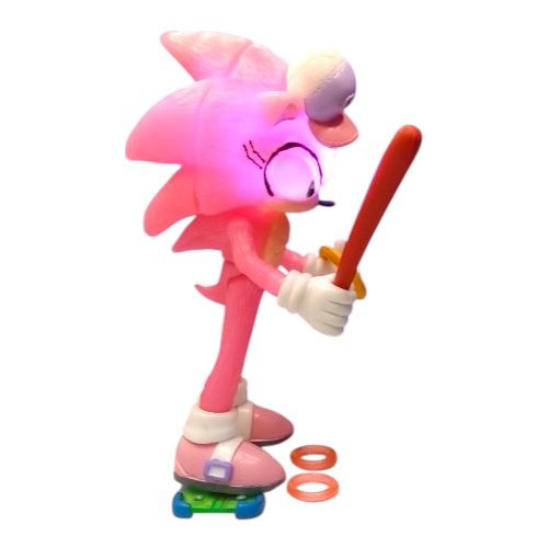 Amy con patineta grande/ Sonic
