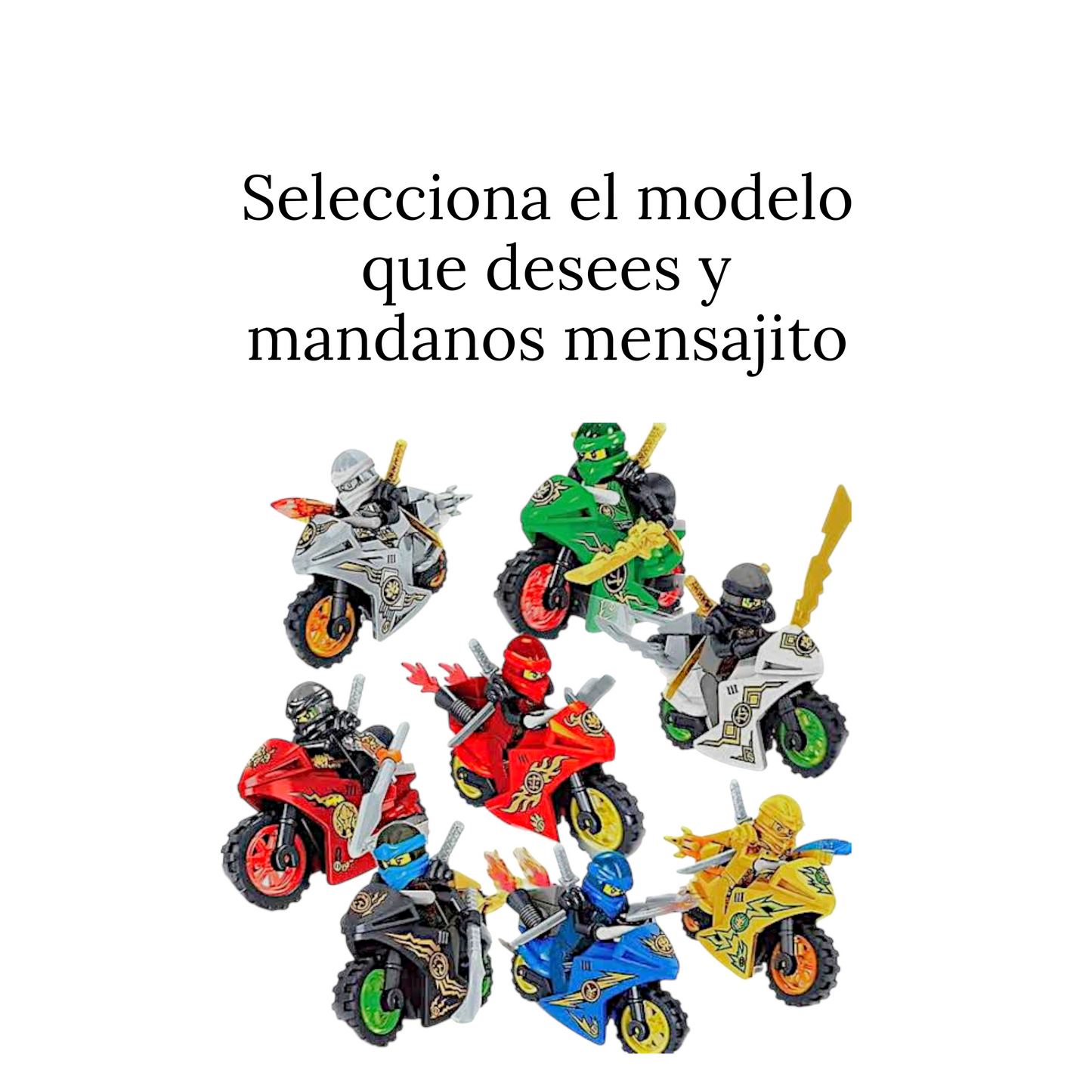 LEG Motos variadas 100 (venta por pieza)