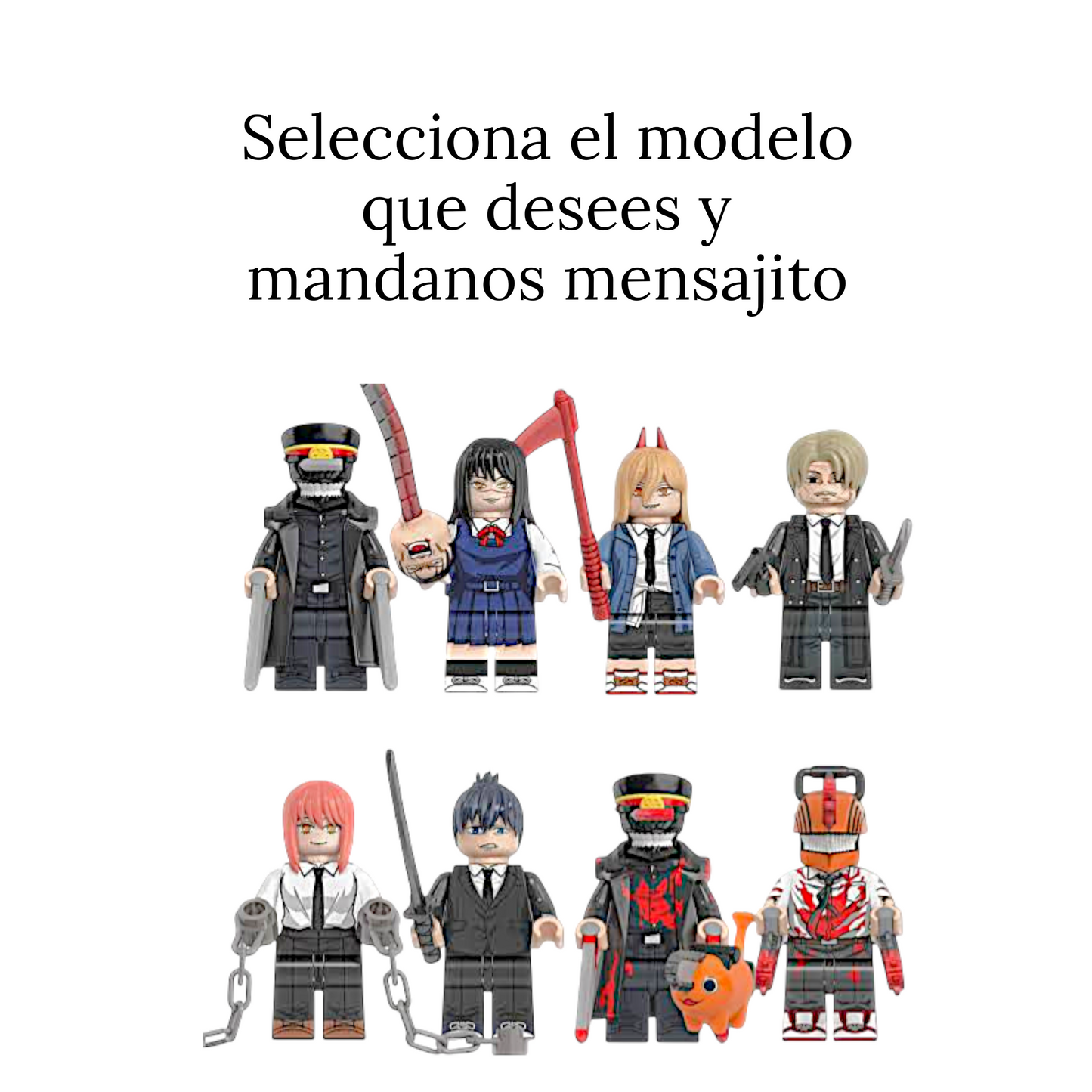 LEG Chainsaw Man 70 (venta por pieza)