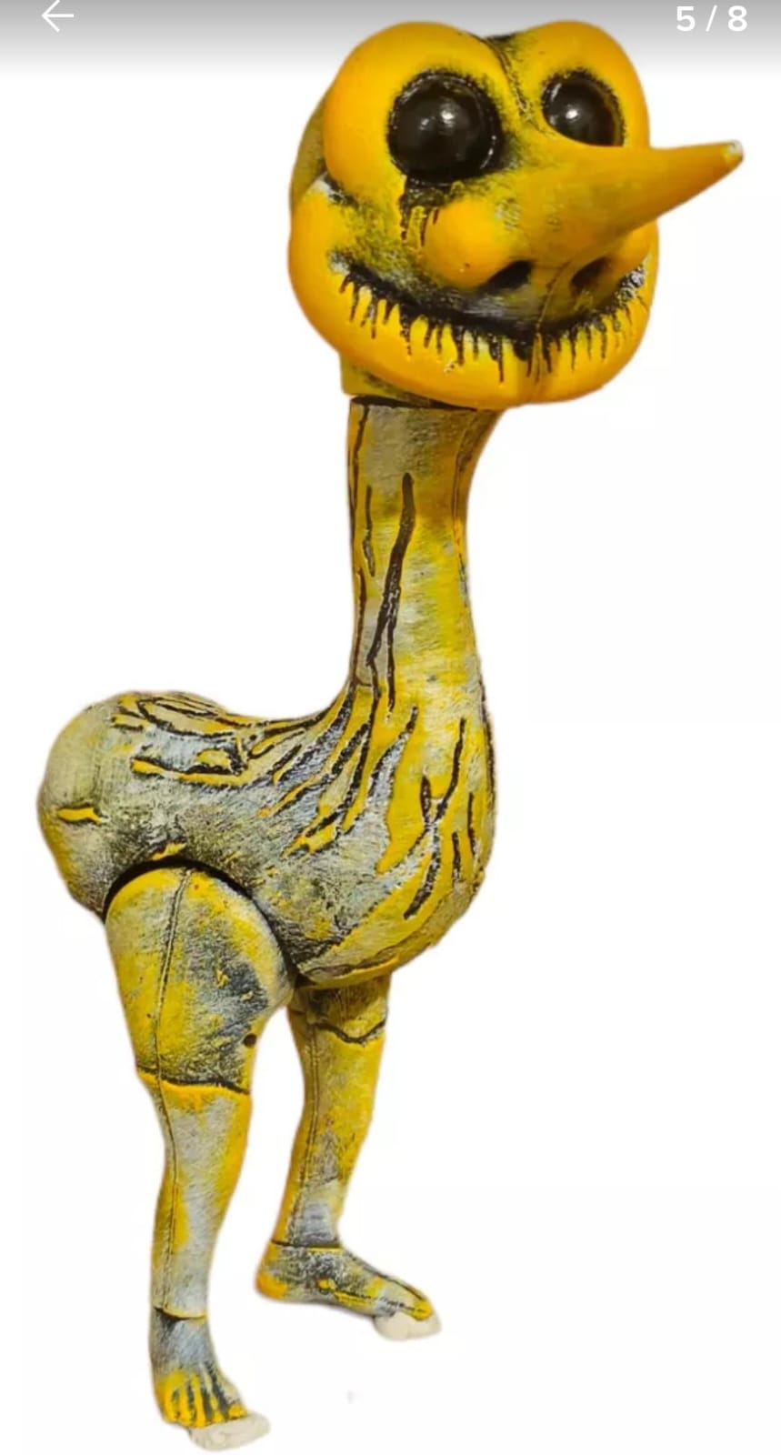Avestruz amarillo/ Zoonomaly