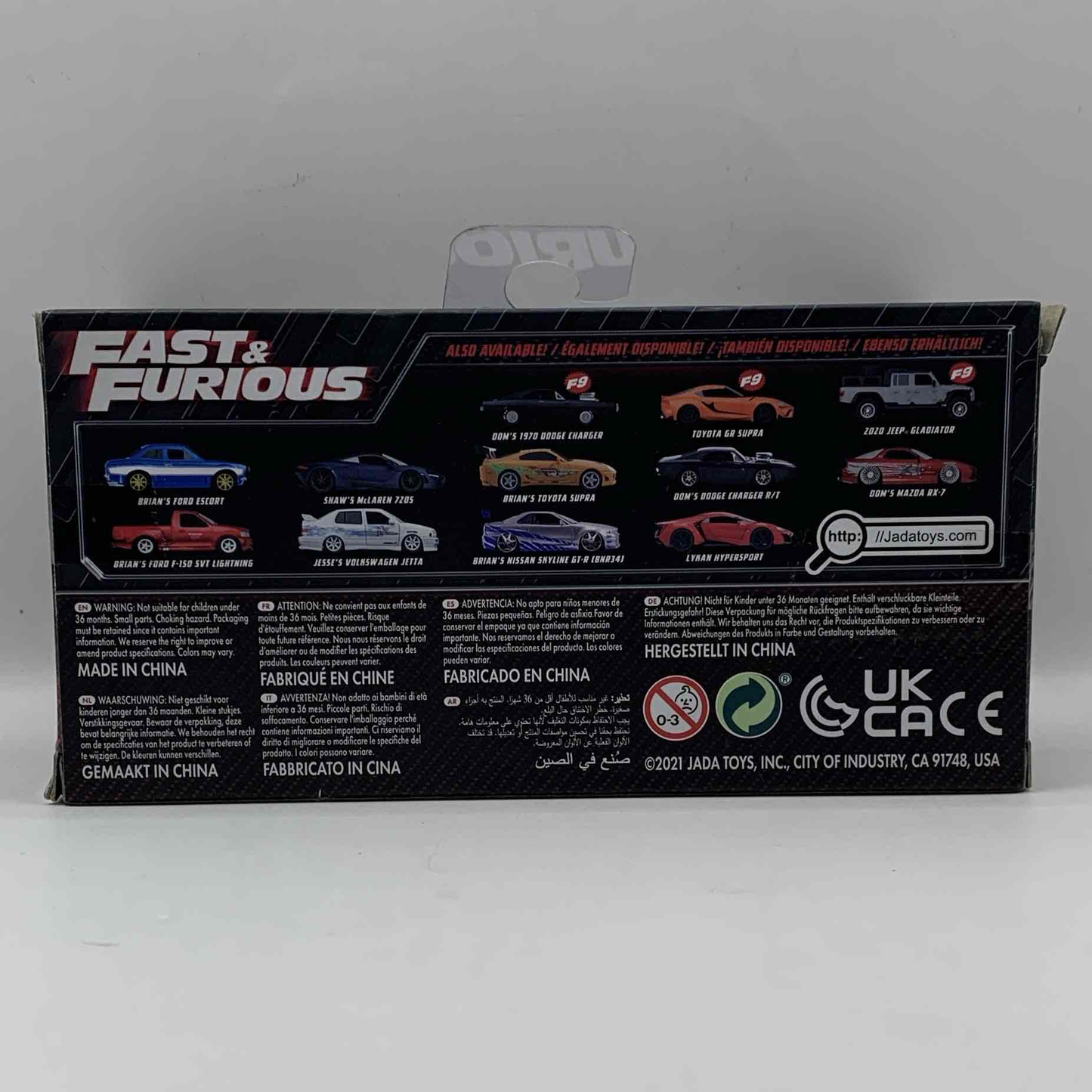 Brian´s Nissan Skyle 2000 GT-R chico/ Rápidos y Furiosos