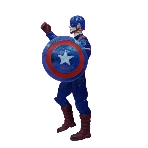 Capitán América grande con luz/ Marvel Héroes