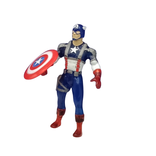 Capitán América armadura c/luz/ Marvel Héroes
