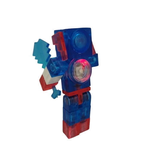 Capitán América chico/ Minecraft