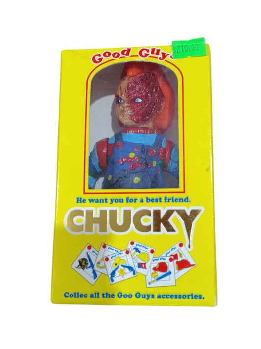 Chucky cara quemada chico caja/ Chucky