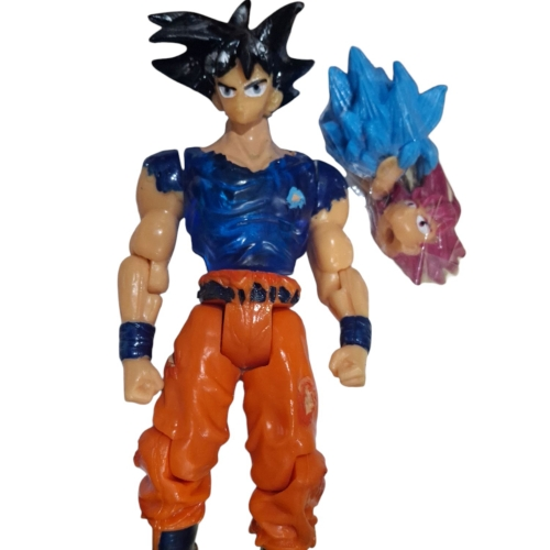 Goku Playera Azul grande