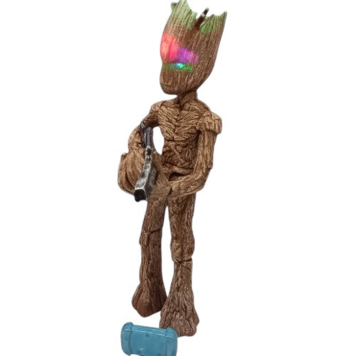 Groot joven articulado con luz/ Marvel Héroes