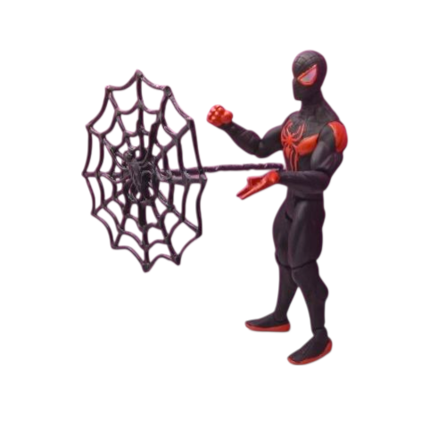 Miles Morales con telaraña/ Marvel Héroes