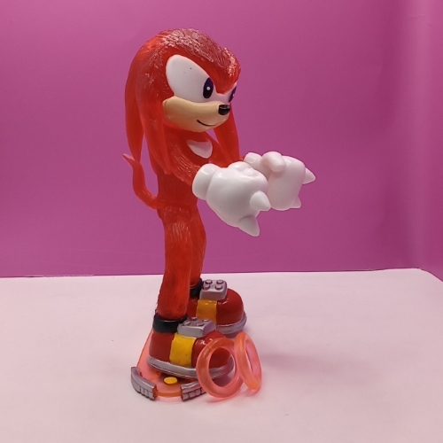 Knuckles sencillo patineta/ Sonic