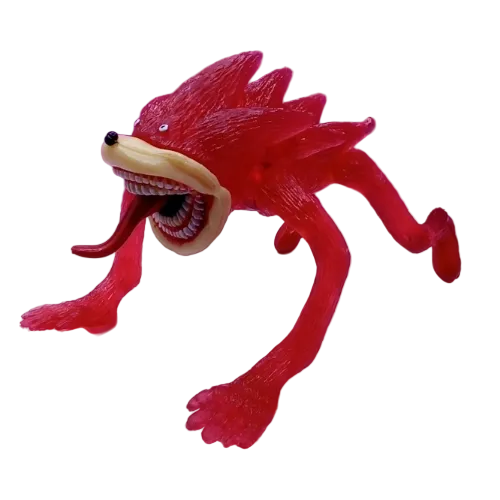Shin Sonic rojo acostado/ Sonic