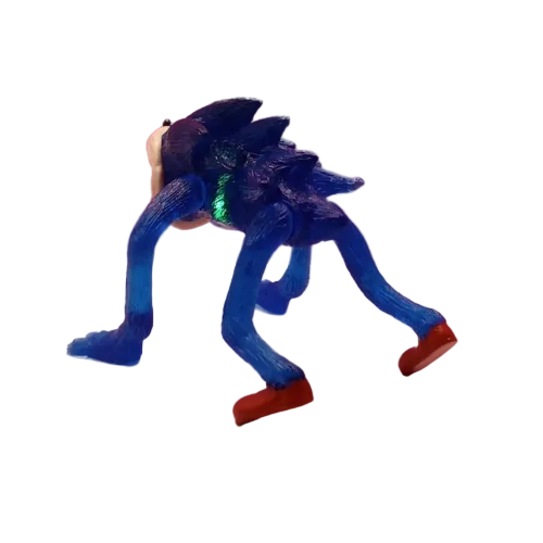 Shin Sonic acostado azul/ Sonic