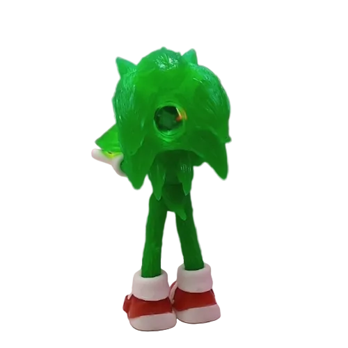 Sonic verde y naranja fino chico/ Sonic