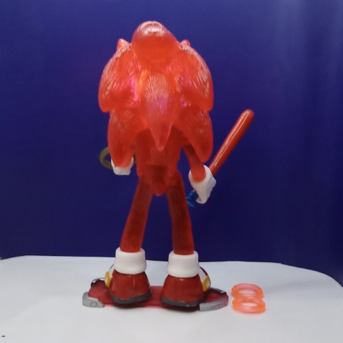 Sonic rojo transparente/ Sonic