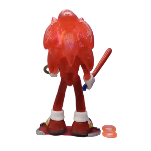 Sonic rojo transparente/ Sonic