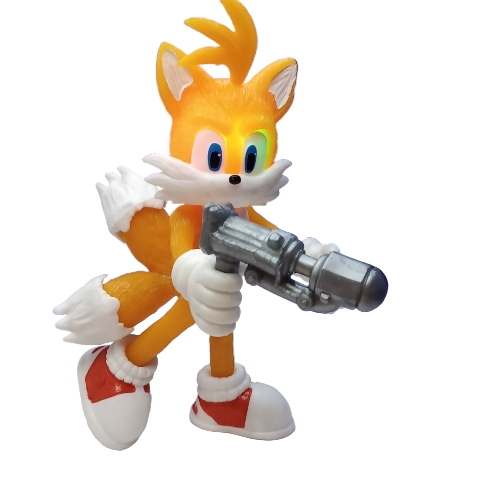 Tails con pistola grande/ Sonic