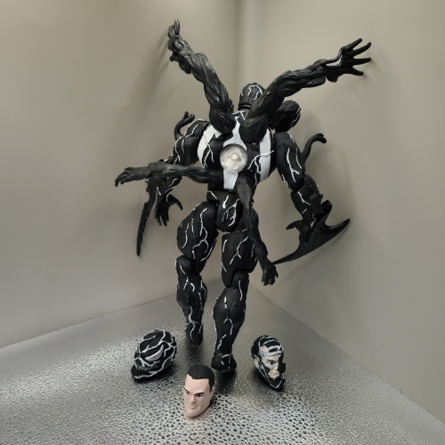 Venom cinco cabezas tentaculos/ Marvel Villanos