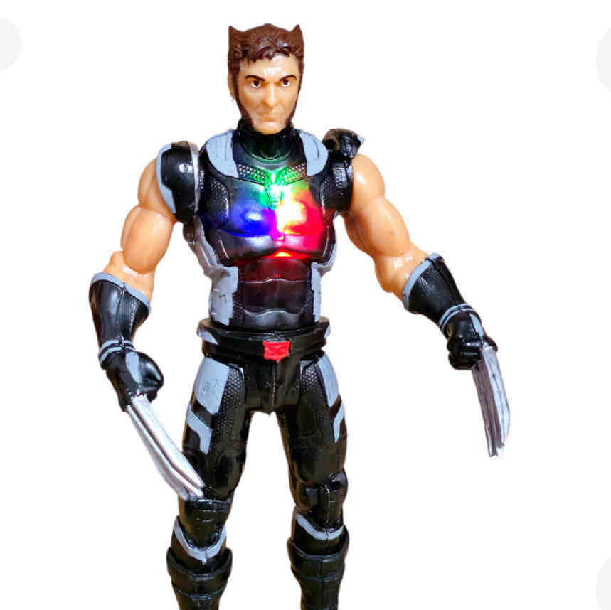Wolverine negro 2 caras/ Marvel Héroes