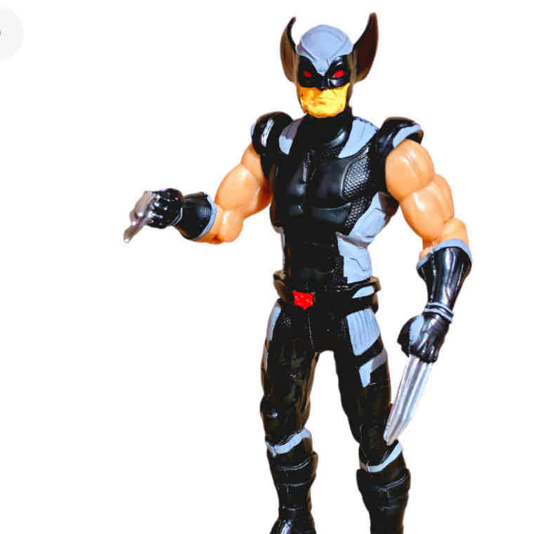 Wolverine negro 2 caras/ Marvel Héroes
