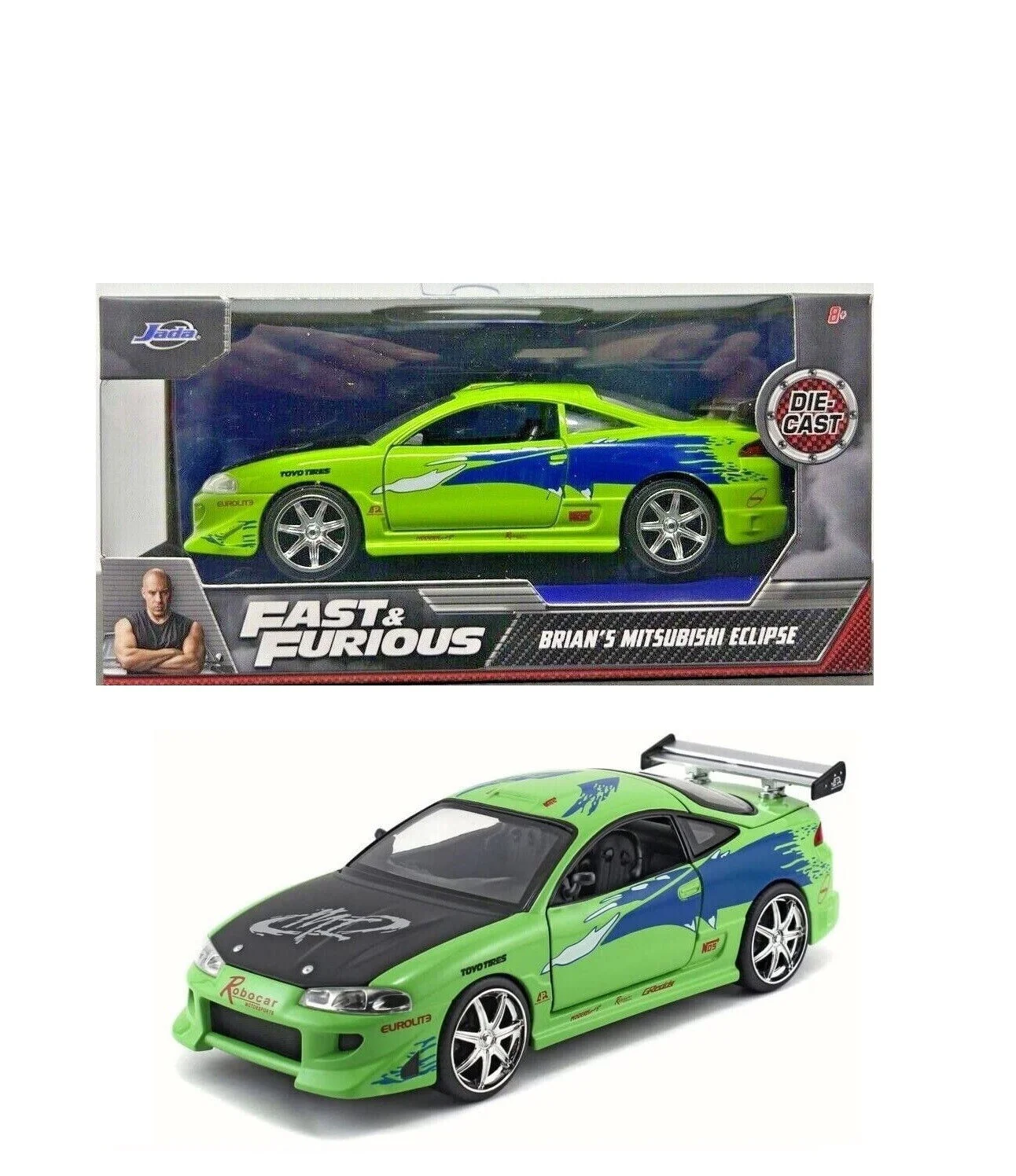 Brian´s Mitsubishi Eclipse grande/ Rápidos y Furiosos