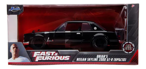 Brian´s Nissan Skyle 2000 GT-R chico/ Rápidos y Furiosos