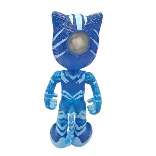 Héroe en pijama azul Cat Boy c/luz
