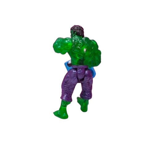 Hulk con carro chocado/ Marvel Héroes