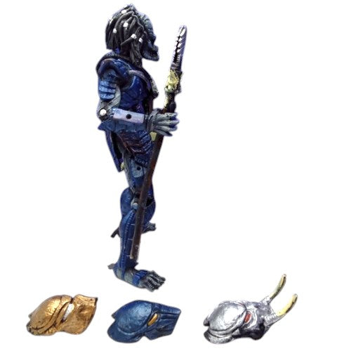 Depredador azul con accesorios/ Alien vs Depredador