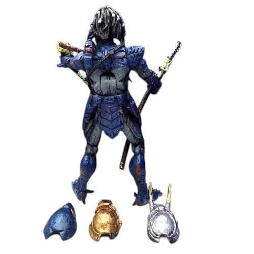 Depredador azul con accesorios/ Alien vs Depredador
