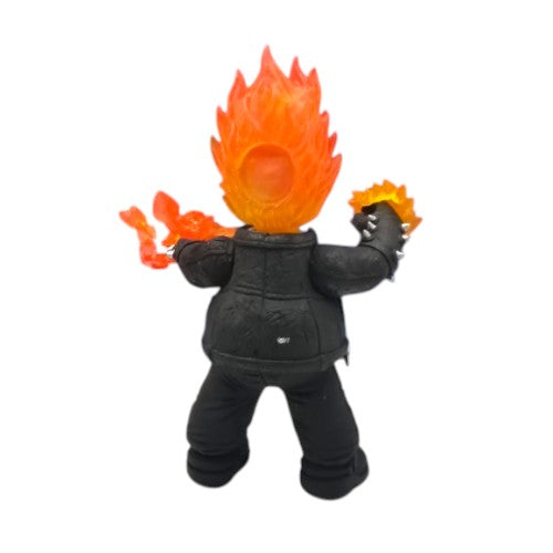 Homero Ghost Rider Humano c/luz/ Los Simpson en parodia