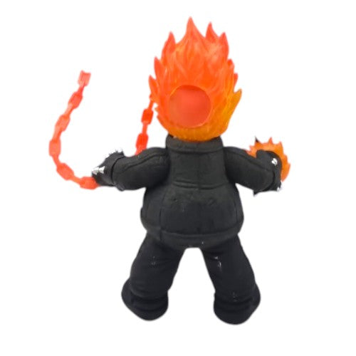 Homero Ghost Rider Esqueleto c/luz/ Los Simpson en parodia