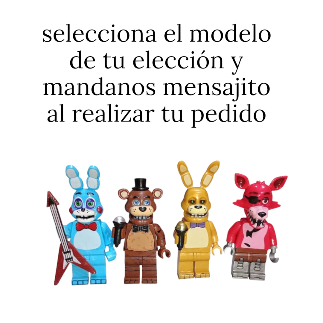LEG Five Nights at Freddys clásicos 70 (venta por pieza)