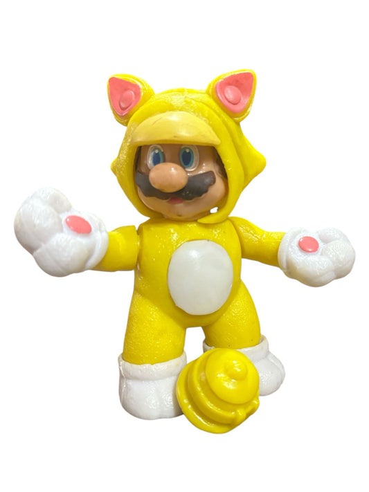 Mario Bros con traje de gato/ Mario Bros