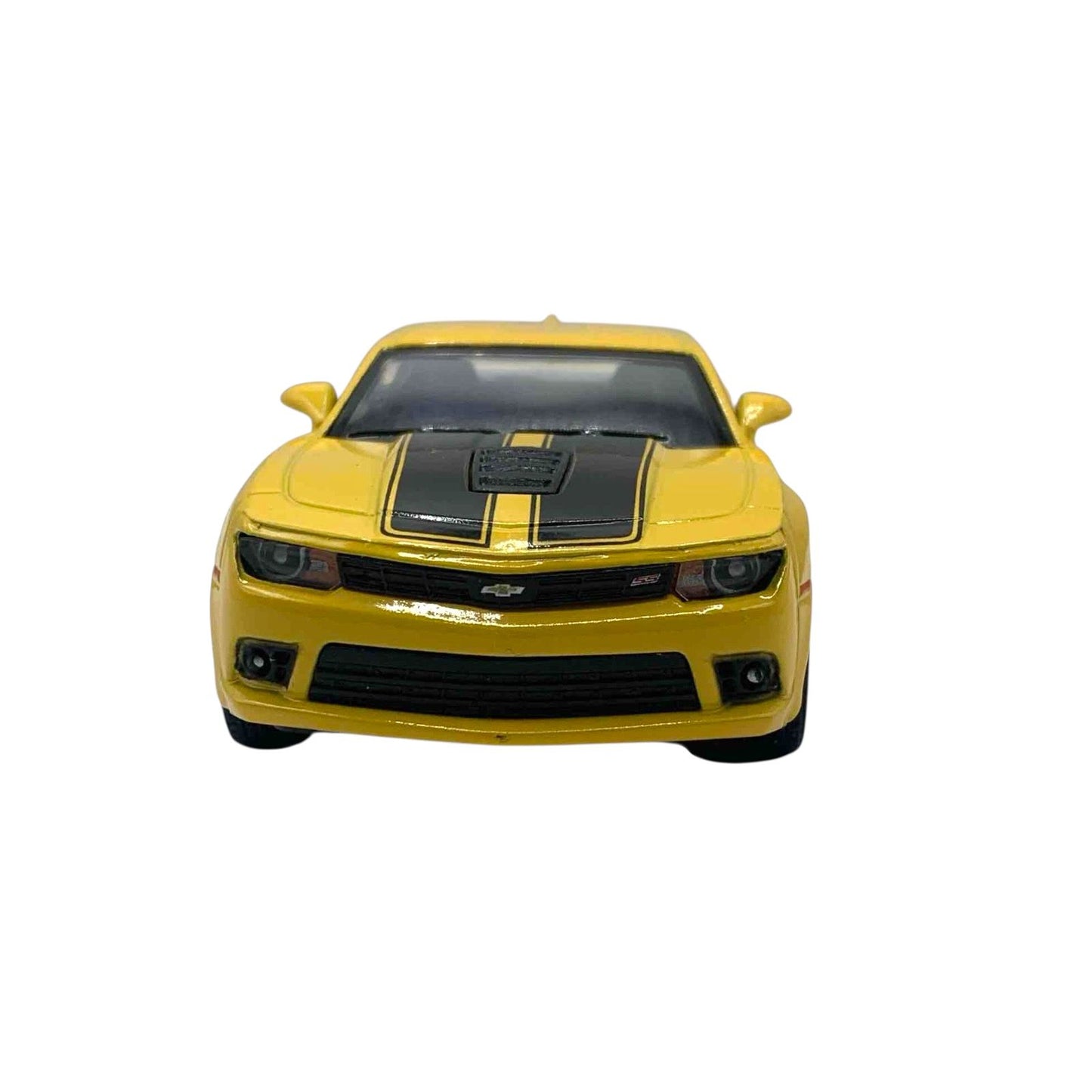 Chevrolet Camaro 2014 Amarillo con Rayas Negras - Mediano