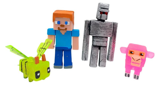 Set Minecraft Abeja 4 pz M9