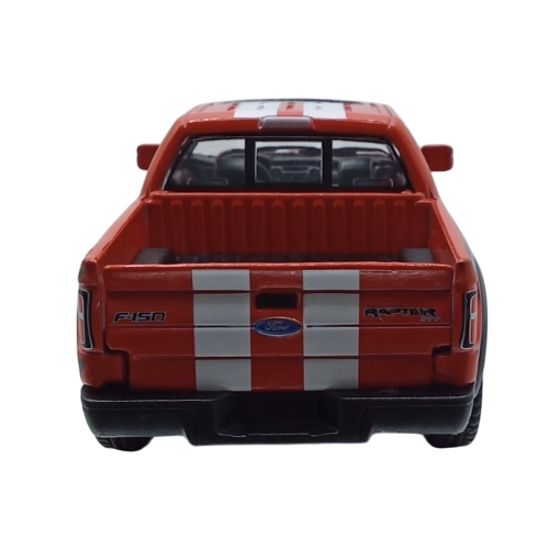 Ford raptor superCrew roja c/rayas -Chico